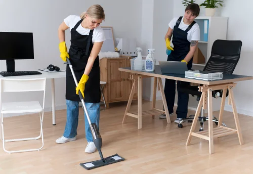 Nettoyage de bureau professionnel à Pommeuse