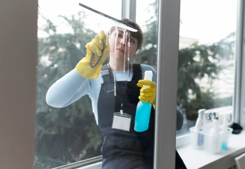Nettoyage de vitres intérieures et extérieures à Pommeuse